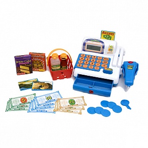 Игровая касса-калькулятор со сканером (Boley, 73399) Игровая касса-калькулятор со сканером (Boley, 73399)
